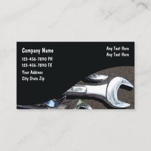 Auto Mechanic Business Cards