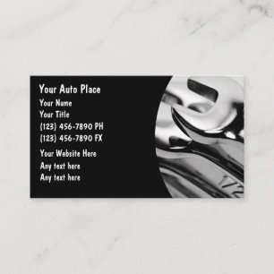Auto Mechanic Business Cards