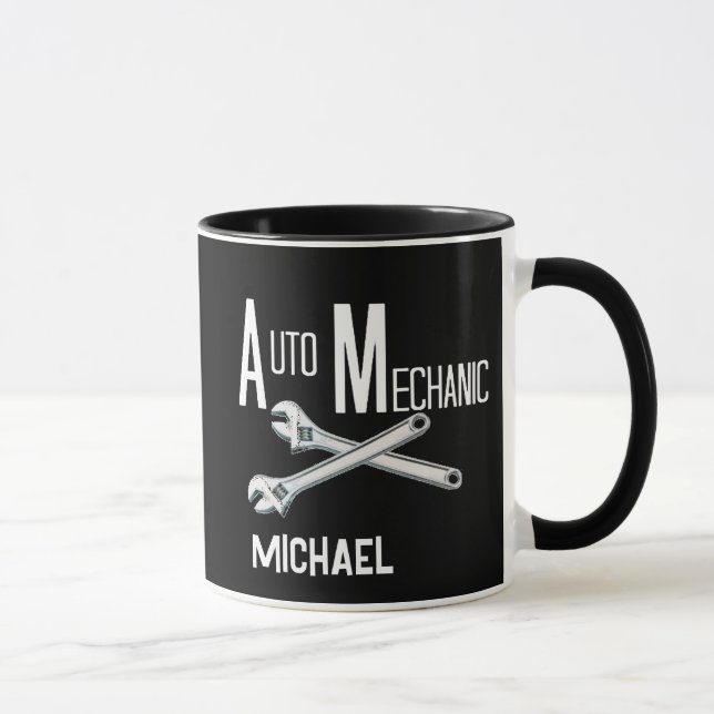 Auto Mechanic CUSTOM Mug (Right)