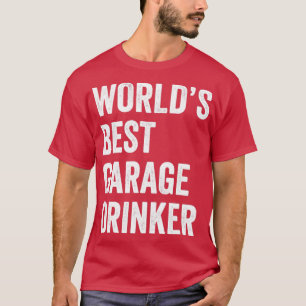 Auto Mechanic Funny Garage Drinker Fixing Cars Mec T-Shirt