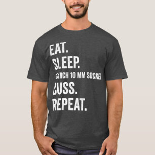 Auto Mechanic Funny Garage Fix s Mechanic 10 mm So T-Shirt
