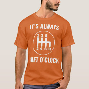 Auto Mechanic Funny Garage Manual Shifting Racing T-Shirt