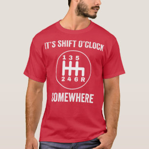Auto Mechanic Funny Garage Manual Shifting Racing T-Shirt