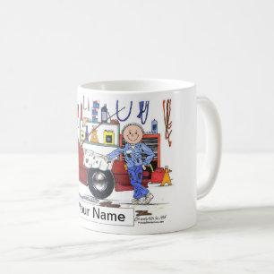 Auto Mechanic, Male Coffee Mug