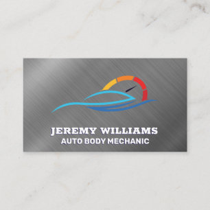 Auto Mechanic Shop and Services Business Card