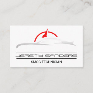Auto Modern Logo Car Services Business Card