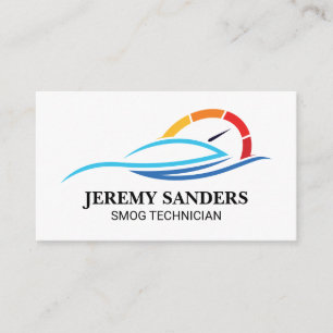 Auto Modern Logo   Car Services Repair Business Card