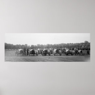 Auto races, York, Pa., May 11, 1915 Poster