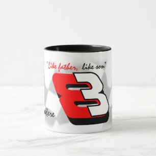 Auto Racing - Chequered Flag Mug