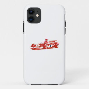 Auto Racing Cool Illustration iPhone 11 Case