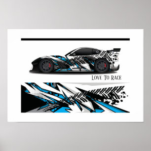 Auto Racing Poster