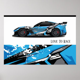 Auto Racing Poster