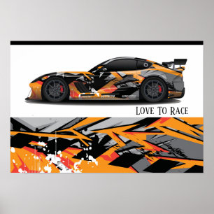 Auto Racing Poster