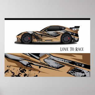 Auto Racing Poster