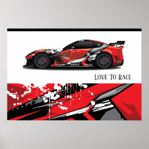 Auto Racing Poster
