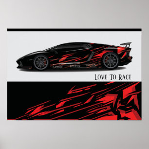 Auto Racing Poster