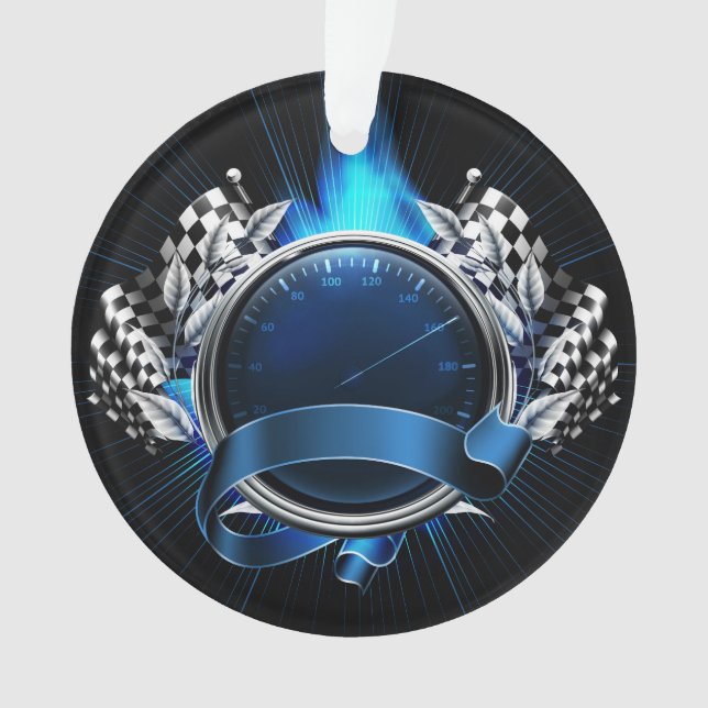 Auto Racing - Race Car Driver Ornament (Front)