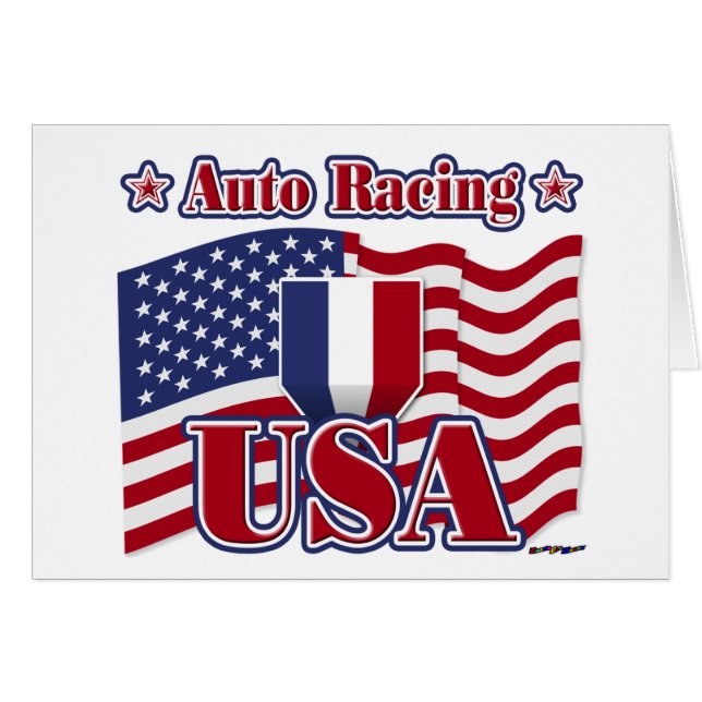 Auto Racing USA (Front Horizontal)