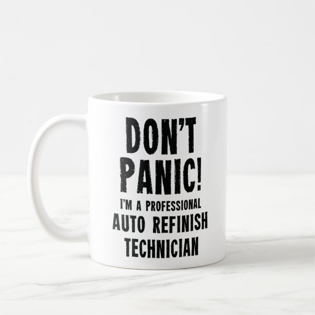 Auto Refinish Technician Coffee Mug (Left)