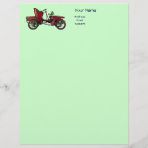AUTO REPAIR- AUTOMOTIVE LETTERHEAD TEMPLATE