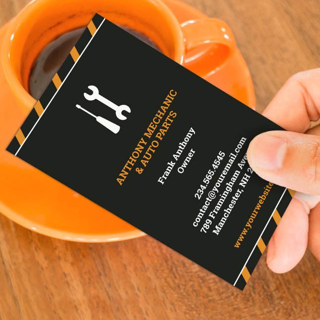 Auto Repair Business Card (Creator Uploaded)