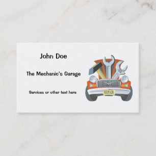 Auto Repair Business Card