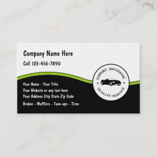 Auto Repair Business Cards