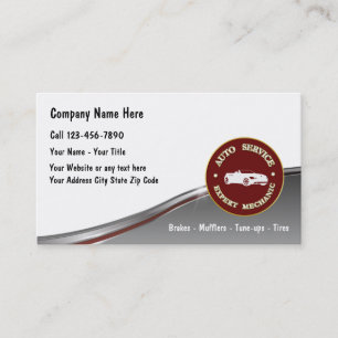 Auto Repair Business Cards