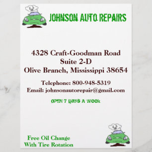 Auto Repair Flyer