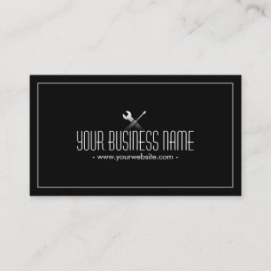 Auto Repair Handyman Professional Business Card