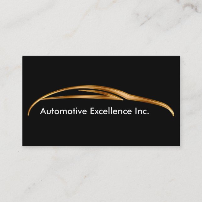 Auto Repair Service Business Cards (Front)