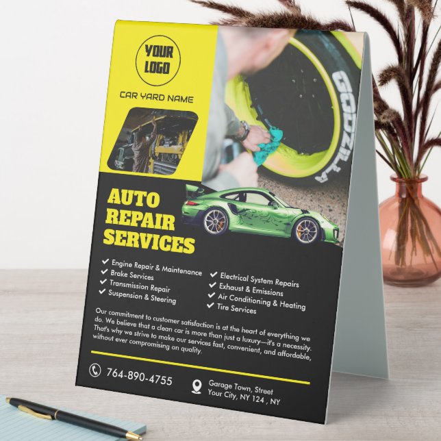 Auto Repair Services (In SItu (Table))