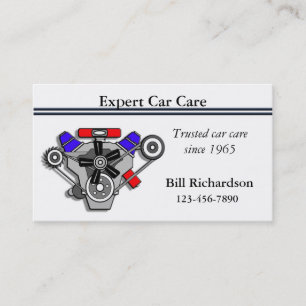 Auto Repair Shop Business Card