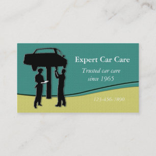 Auto Repair Shop Business Card