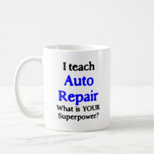 auto repair teach coffee mug