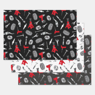 Mechanic On Duty Wrapping Paper