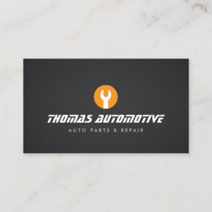 Auto Repair Wrench Logo Business Card