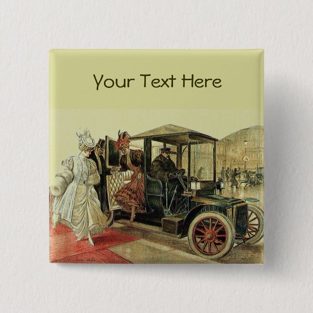 AUTO RESTORATION - AUTOMOTIVE 15 CM SQUARE BADGE (Front)