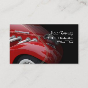 Auto Restoration business cards