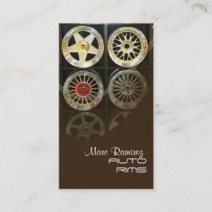 AUTO RIMS, PHOTO business cards