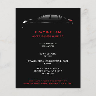 Auto Sale Bold  Flyer