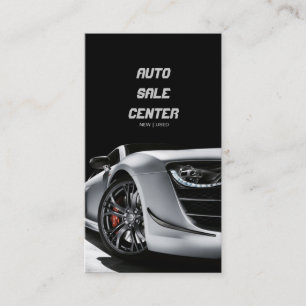 Auto Sale Car Dealership Business Card