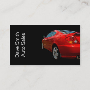 Auto Sales Dealer Business Card