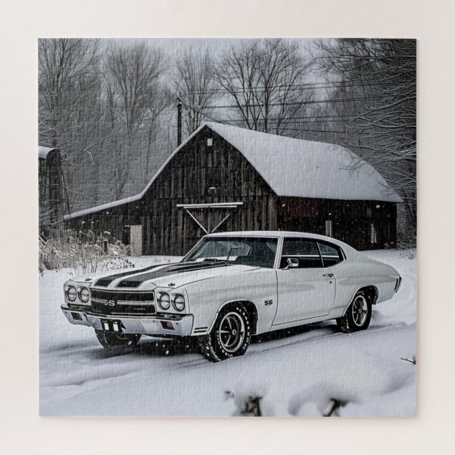 Auto-Series 1-12 Puzzle (Vertical)