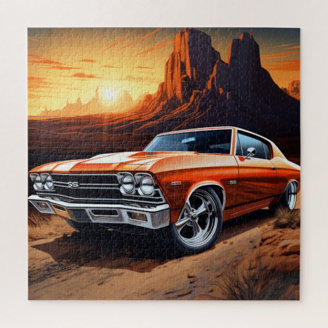 Auto-Series Puzzle 6-16 (Vertical)