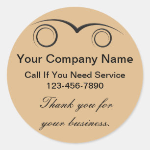 Auto Thank You Stickers