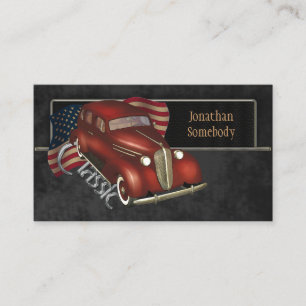 Auto Trade Business Card Template 4