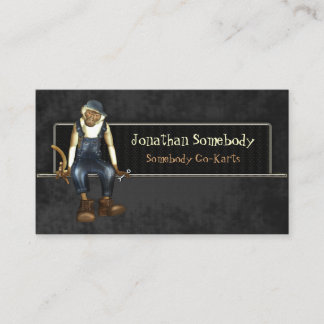 Auto Trade Business Card Template 6