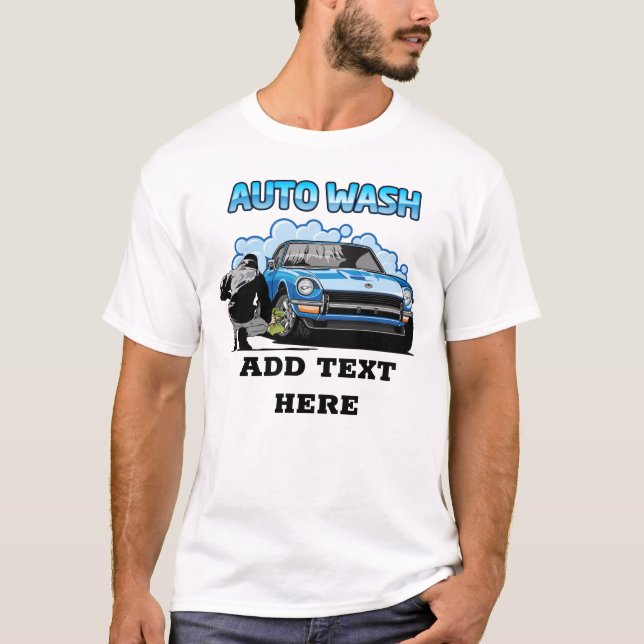 Auto wash and car wash T-Shirt (Front)