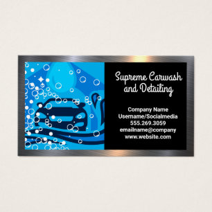 Auto Wash Cleaning   Soap Bubbles